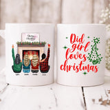 Christmas Best Friend - " Did Girl Loves Christmas " Personalized Mug - PHUOC-CML-20220218-01