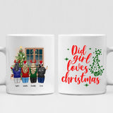 Xmas With Besties - " Did Girl Loves Christmas " - Personalized Mug - PHUOC-CML-20220217-02