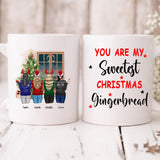 Xmas With Besties - " You Are My Sweetest Christmas Gingerbread" Personalized Mug - PHUOC-CML-20220217-02