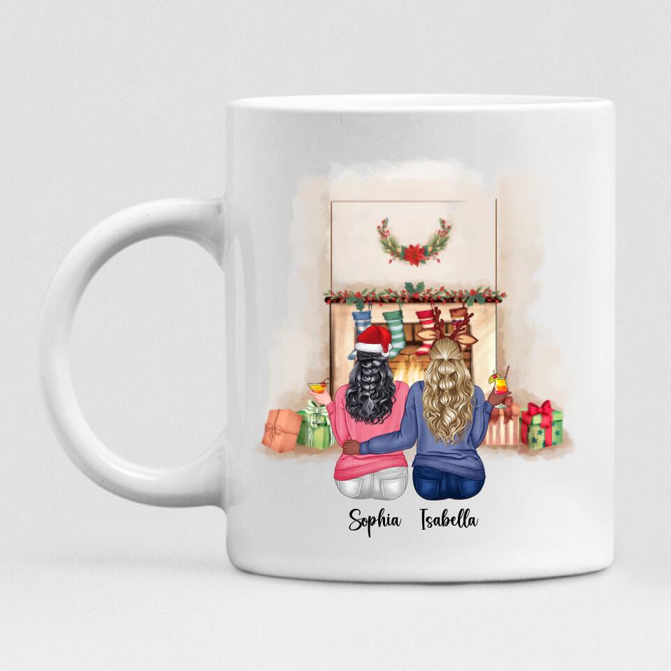 Christmas With Besties - " Merry Christmas To My Best Friend Here’s To Another Year Of... " Personalized Mug - PHUOC-CML-20220217-01