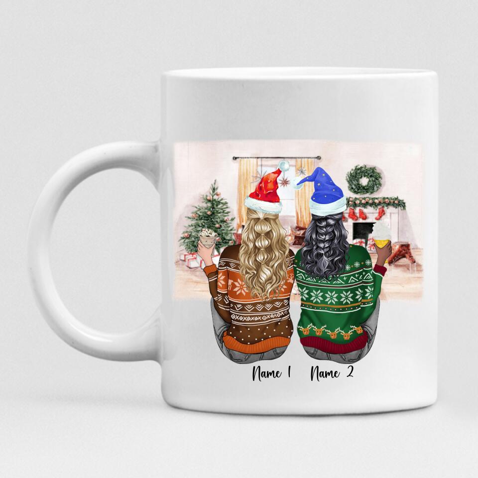 Christmas Sisters - " Did Girl Loves Christmas " Personalized Mug - NGUYEN-CML-20220106-05