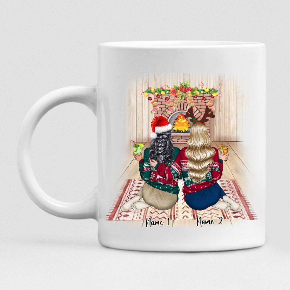 Christmas Best Friends - " Did Girl Loves Christmas " Personalized Mug -NGUYEN-CML-20220108-03