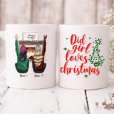 Christmas Besties - " Did Girl Loves Christmas " Personalized Mug - NGUYEN-CML-20220112-04