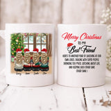 Christmas With Besties - " Merry Christmas To My Best Friend Here’s To Another Year Of... " Personalized Mug - VIEN-CML-20220115-02