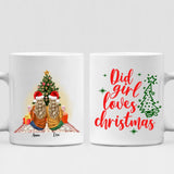 Christmas Girls Best Friends - " Did Girl Loves Christmas " Personalized Mug - VIEN-CML-20220111-01