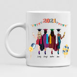 Graduation Girls - " It’s Been Fun But I’m Glad We Are Done " Personalized Mug - CUONG-CML-20220110-04