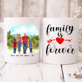 Family Holidays - " Family Is Forever " Personalized Mug - VIEN-CML-20220228-02