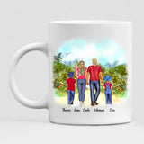 Family Holidays - " Family Where Life Begins & Love Never Ends " Personalized Mug - VIEN-CML-20220228-02