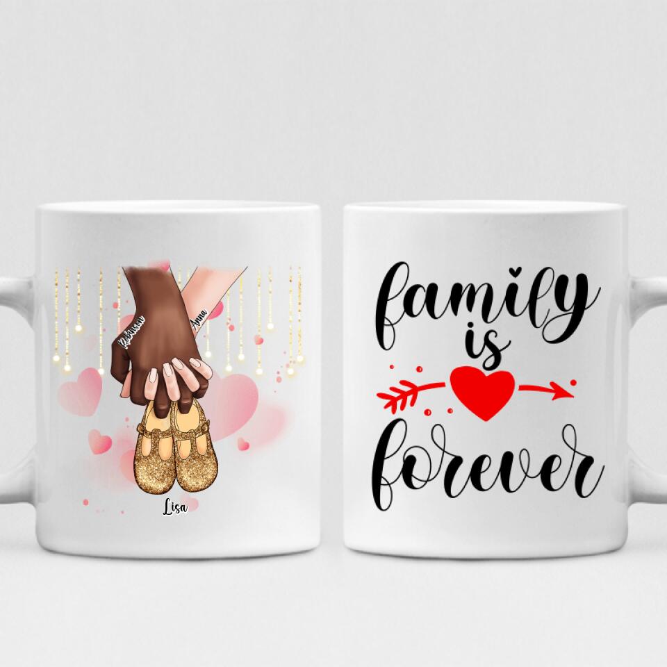 Family love - " Family Is Forever " Personalized Mug - VIEN-CML-20220110-02