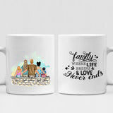 Family Holidays - " Family Where Life Begins & Love Never Ends " Personalized Mug - VIEN-CML-20220223-04