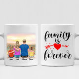 We Are Family - " Family Is Forever " Personalized Mug - VIEN-CML-20220115-01