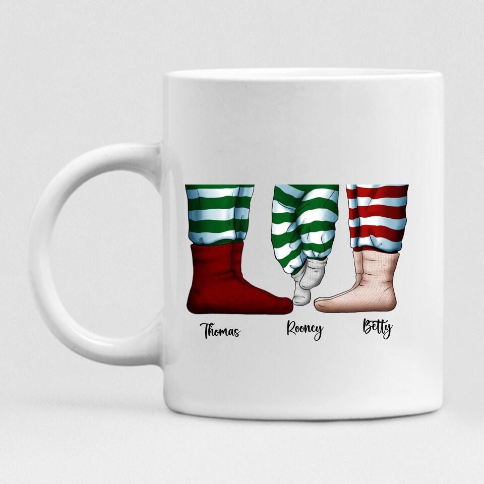 Family Where Life Begins - " Family Where Life Begins & Love Never Ends " Personalized Mug - CUONG-CML-20220117-03