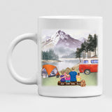 Family Camping - " Family Where Life Begins & Love Never Ends " Personalized Mug - VIEN-CML-20220218-02