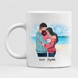 Family Beach - " I Love You To The Beach & Back " Personalized Mug - CUONG-CML-20220106-05