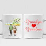 Grandpa and Grandma - " Grandpa Love Grandma " Personalized Mug - VIEN-CML-20220104-01