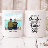 Father And Son - " No Love Is Greater Than That Of A Father For His Son " Personalized Mug - PHUOC-CML-20220221-04