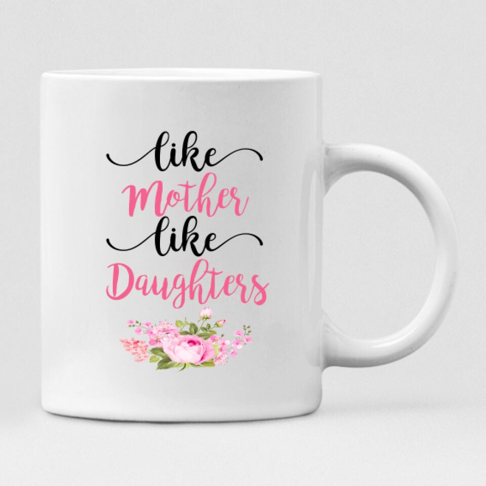 Autumn Mom And Daughter - " Like Mother Like Daughters " Personalized Mug - PHUOC-CML-20220221-02
