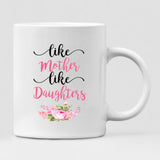 Mother And Daughter - " Like Mother Like Daughters " Personalized Mug - CUONG-CML-20220106-04