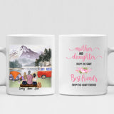 Mother And Daughter Camping - 