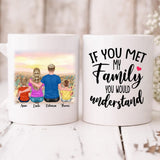 We Are Family - " If You Met My Family You Would Understand " Personalized Mug - VIEN-CML-20220115-01
