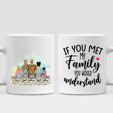 Family Holidays - " If You Met My Family You Would Understand " Personalized Mug - VIEN-CML-20220223-04