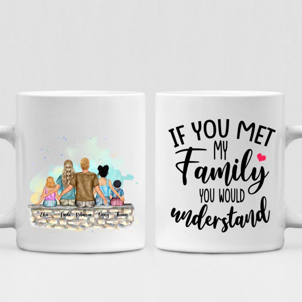 Family Holidays - " If You Met My Family You Would Understand " Personalized Mug - VIEN-CML-20220223-04
