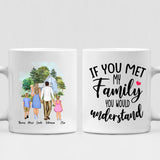 Family Home - " If You Met My Family You Would Understand " Personalized Mug - VIEN-CML-20220225-01