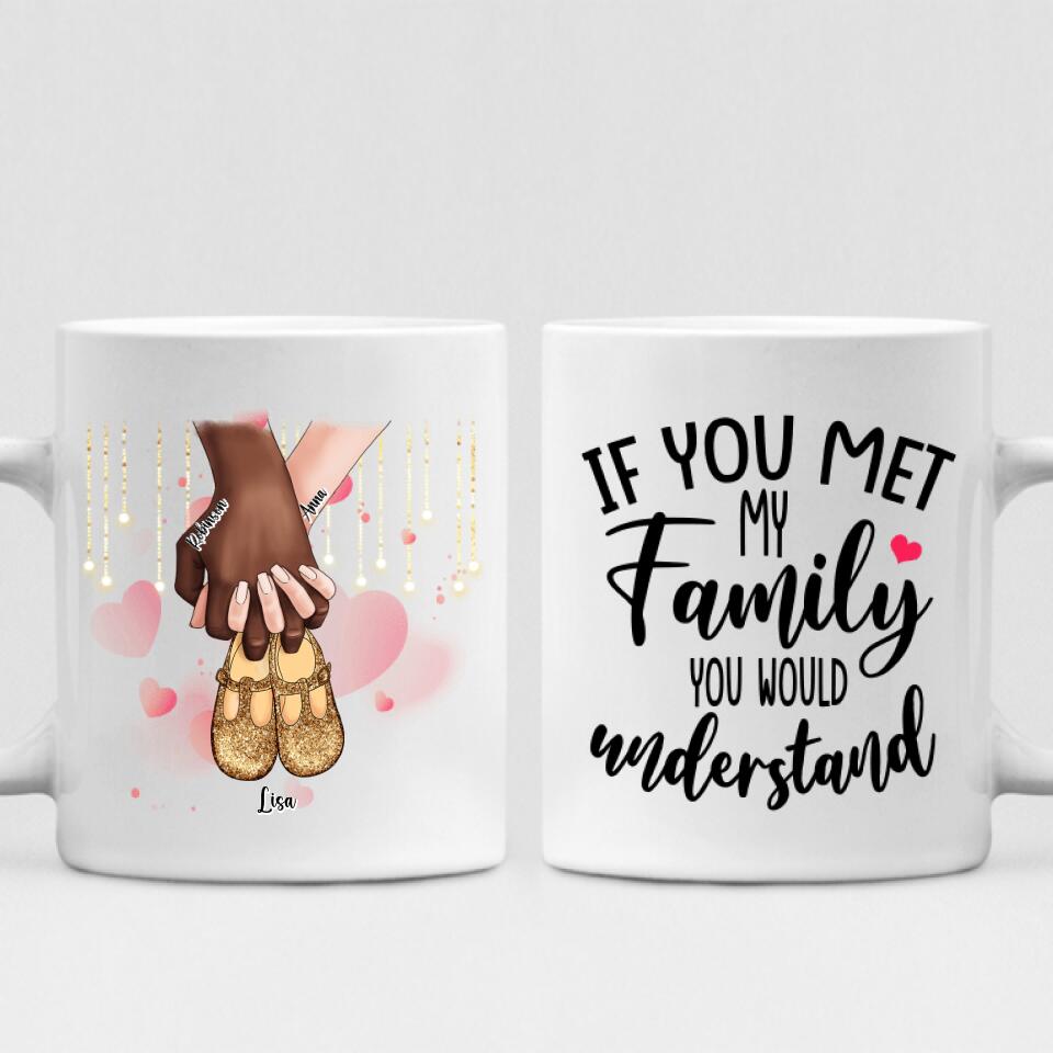 Family love - " If You Met My Family You Would Understand " Personalized Mug - VIEN-CML-20220110-02