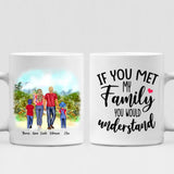 Family Holidays - " If You Met My Family You Would Understand " Personalized Mug - VIEN-CML-20220228-02