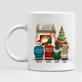 Merry Christmas Family - " All Hearts Come Home For Christmas " Personalized Mug - VIEN-CML-20220217-01