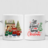 Christmas Family - " All Hearts Come Home For Christmas " Personalized Mug - PHUOC-CML-20220219-01