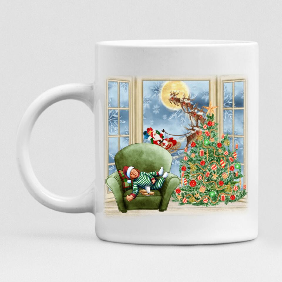 Christmas Baby - " A Child Who Sings Is A Happy Child " Personalized Mug - VIEN-CML-20220110-05