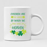 Christmas Baby - " Children Are The Hands By Which We Take Hold Of Heaven " Personalized Mug - VIEN-CML-20220110-05