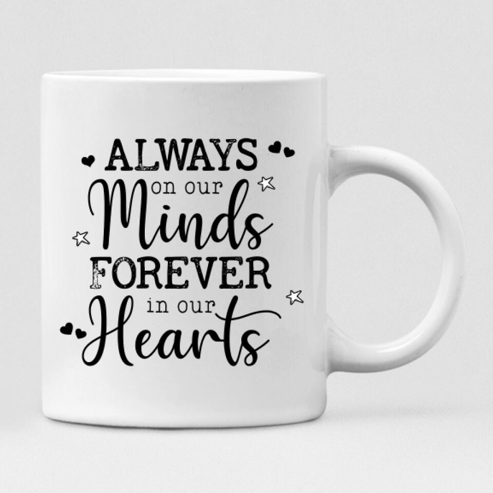 Grandma and Grandpa - " Because Someone We Love Is In Heaven, There's A Little Bit Heaven in Our Home " Personalized Mug - CUONG-CML-20220105-02