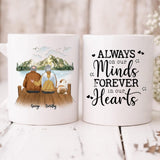 Grandma and Grandpa - " Because Someone We Love Is In Heaven, There's A Little Bit Heaven in Our Home " Personalized Mug - CUONG-CML-20220105-02