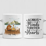 Grandma and Grandpa - " Because Someone We Love Is In Heaven, There's A Little Bit Heaven in Our Home " Personalized Mug - CUONG-CML-20220105-02