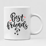 Love Cat And Dog - " Best Friend " Personalized Mug - PHUOC-CML-20220222-003