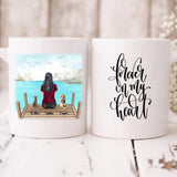 Love Cat And Dog - " Forever In My Heart " Personalized Mug - PHUOC-CML-20220222-003