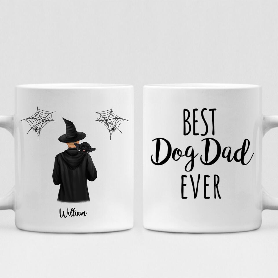 Dog Dad Haloween - " Best Dog Dad " Personalized Mug - PHUOC-CML-20220222-02