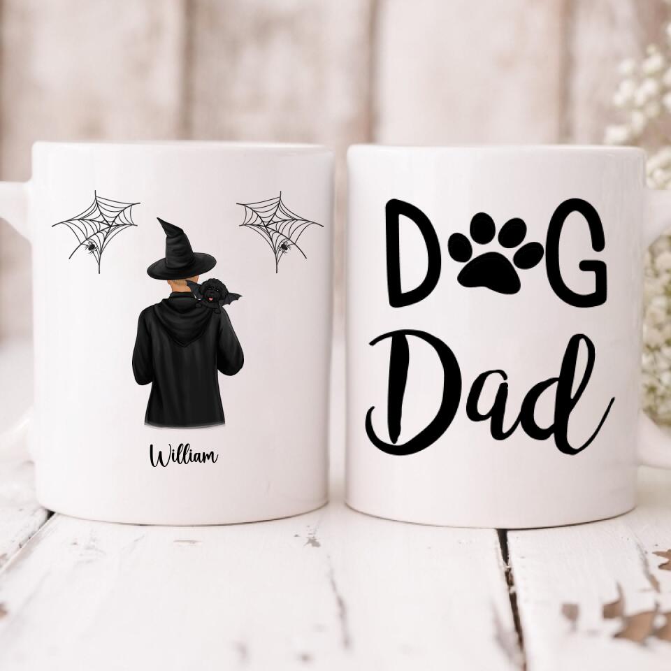 Dog Dad Haloween - " Dog Dad " Personalized Mug - PHUOC-CML-20220222-02
