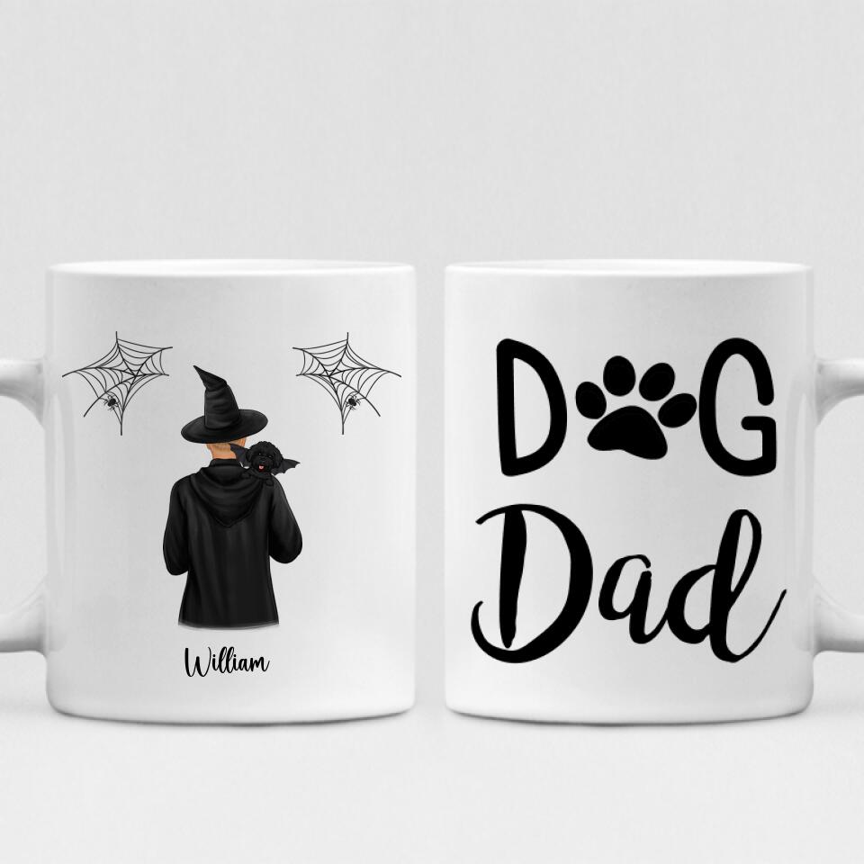 Dog Dad Haloween - " Dog Dad " Personalized Mug - PHUOC-CML-20220222-02
