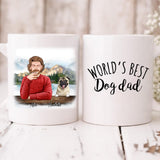 Vacation With Pets Friends - " World's Best Dog Dad " Personlized Mug - VIEN-CML-20220107-05