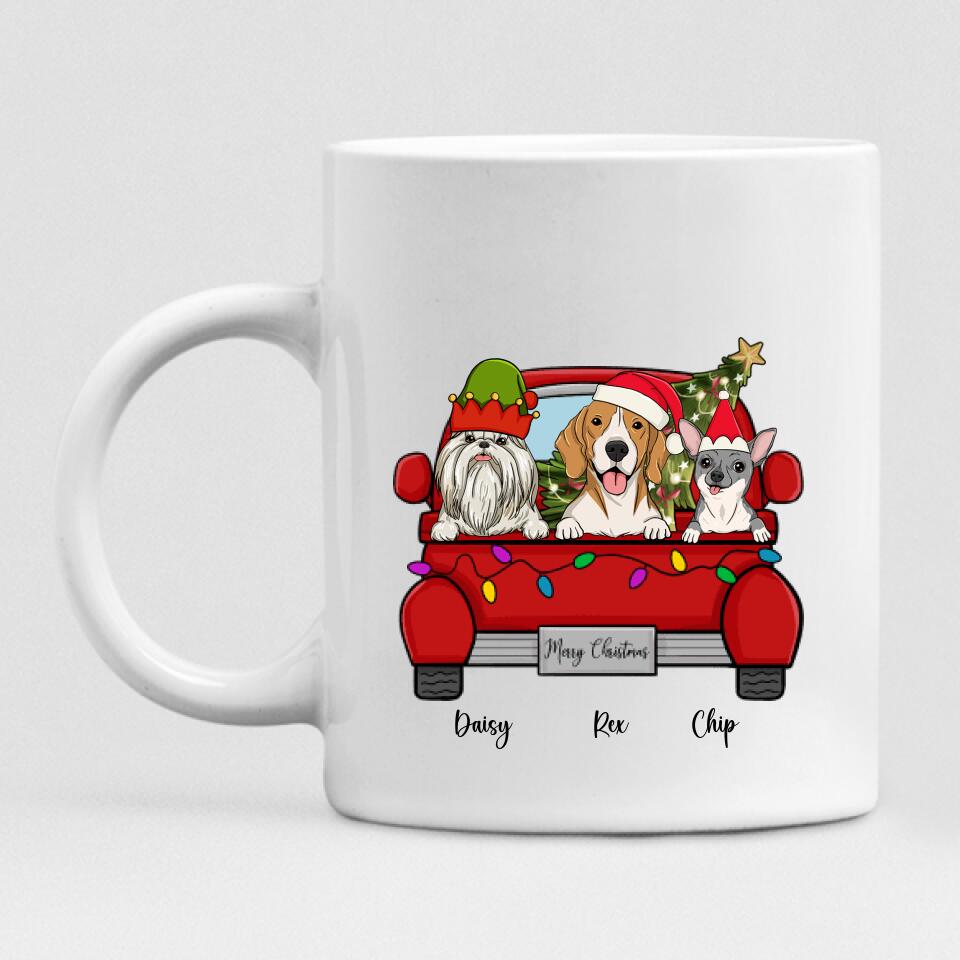 Dog Christmas - " All I Want For Christmas Is My Dog " Personalized Mug - VIEN-CML-20220222-01
