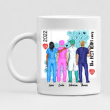 Healthcare Team Frontliner - " Blessed Nurse " Personalized Mug - VIEN-CML-20220224-01