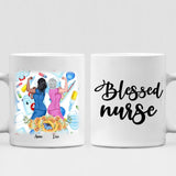Nursing Girls Besties - " Blessed Nurse " Personalized Mug - VIEN-CML-20220110-03