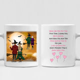 Halloween Couple - "When We Met For The First Time, I Knew You Were Special. And Now You Are The Most Special Man In My Life. I Am Grateful For Every Moment That I Spent With You." Personalized Mug - VIEN-CML-20220221-02