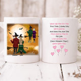 Halloween Couple - "When We Met For The First Time, I Knew You Were Special. And Now You Are The Most Special Man In My Life. I Am Grateful For Every Moment That I Spent With You." Personalized Mug - VIEN-CML-20220221-02