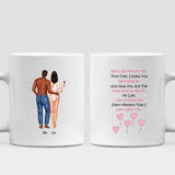 Couple Valentine - "When We Met For The First Time, I Knew You Were Special. And Now You Are The Most Special Man In My Life. I Am Grateful For Every Moment That I Spent With You." Personalized Mug - CUONG-CML-20210117-01