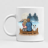 Mother’s Day - " The Love Between Mother & Daughter Knows No Distance I Love You Mom " Personalized Mug - CUONG-CML-20220107-02