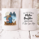 Mother’s Day - " The Love Between Mother & Daughter Knows No Distance I Love You Mom " Personalized Mug - CUONG-CML-20220107-02